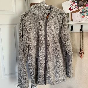 Simply southern fuzzy jacket